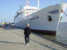 Schiff nach Helgoland